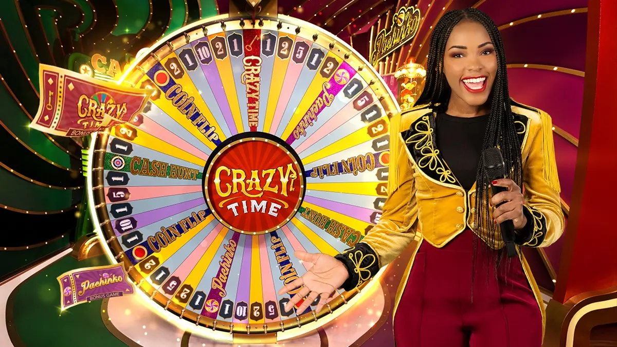 Crazy Time — лайв-игра в казино Зет